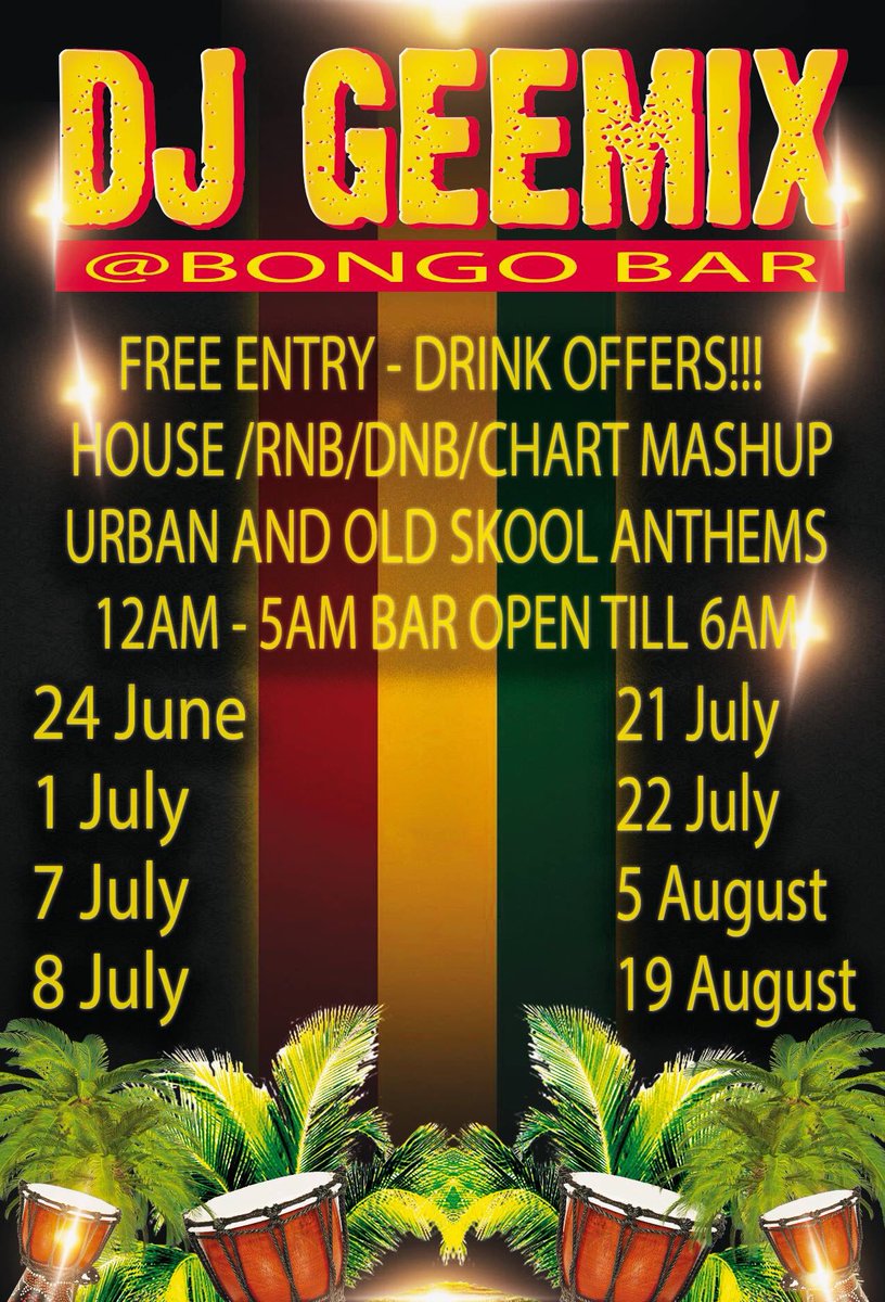 Can't waif to be back at <a href="/Subtone/">Bre Armes</a> <a href="/bongobar/">Bongo Bar</a>