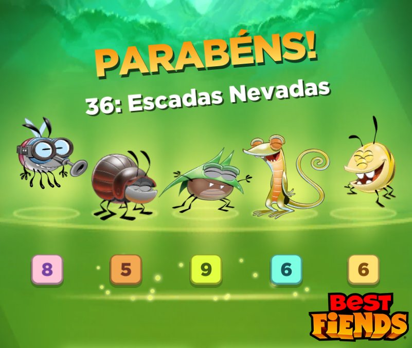 ROCHABAIANA's tweet image. Passei da fase 36 no #BestFiends - Baixe GRÁTIS - download.BestFiends.com via @bestfiends