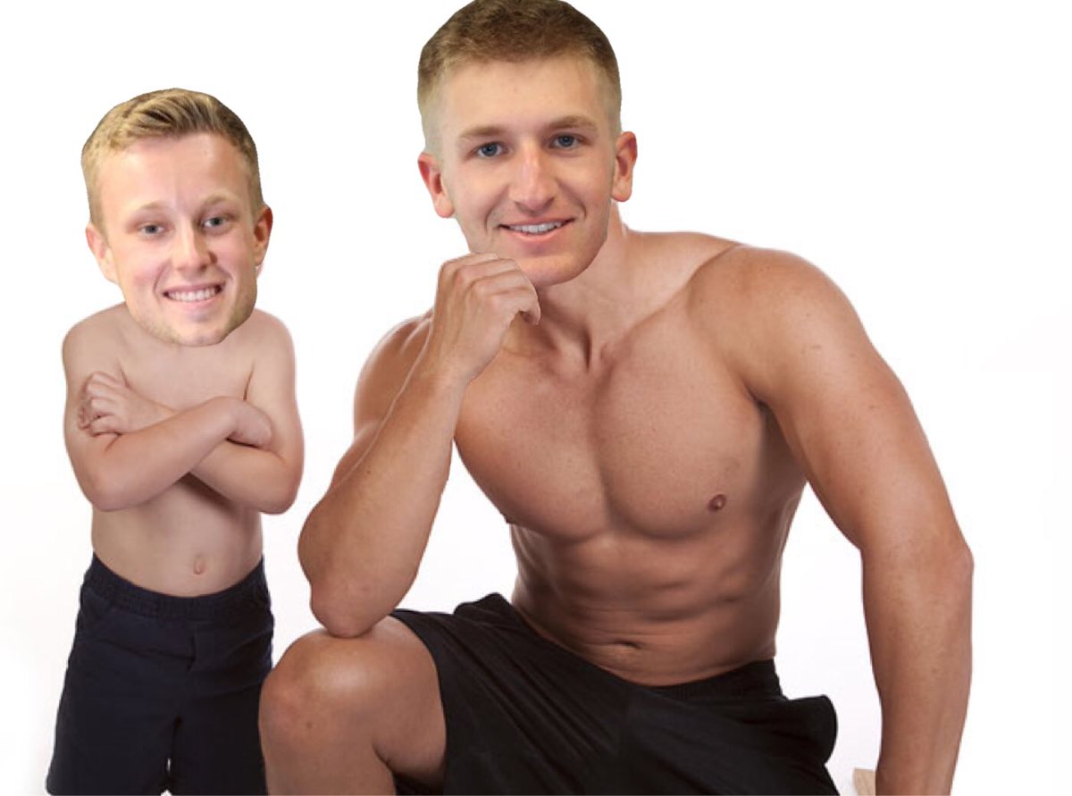 BigDaddyKarnes's tweet photo. Happy Father's Day to the GOAT. Not all superheroes wear capes... and the swole ones don't even wear shirts..

RT if you <3 dad https://t.co/VhX2MhMcrJ