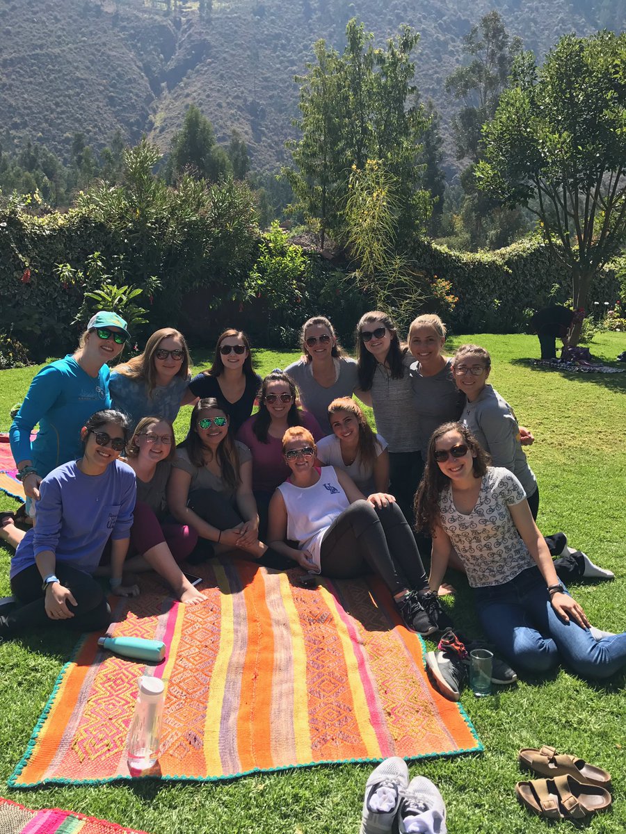 BlueHenCat's tweet photo. Despacho ceremony this morning where we praised Mother Earth for this beautiful place we get to call home for the next month🇵🇪 #UDGlobal https://t.co/Z9WVqNYmJs