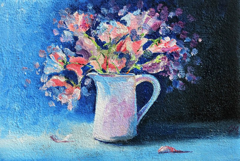 PaintingsPembs's tweet photo. Day307/365 #sweetpeas postcardsfrompembrokeshire,com  #dailypainting @pocketpembs @MySaundersfoot #Pembrokeshire #gardening #allotment https://t.co/ahHz8l3ioc