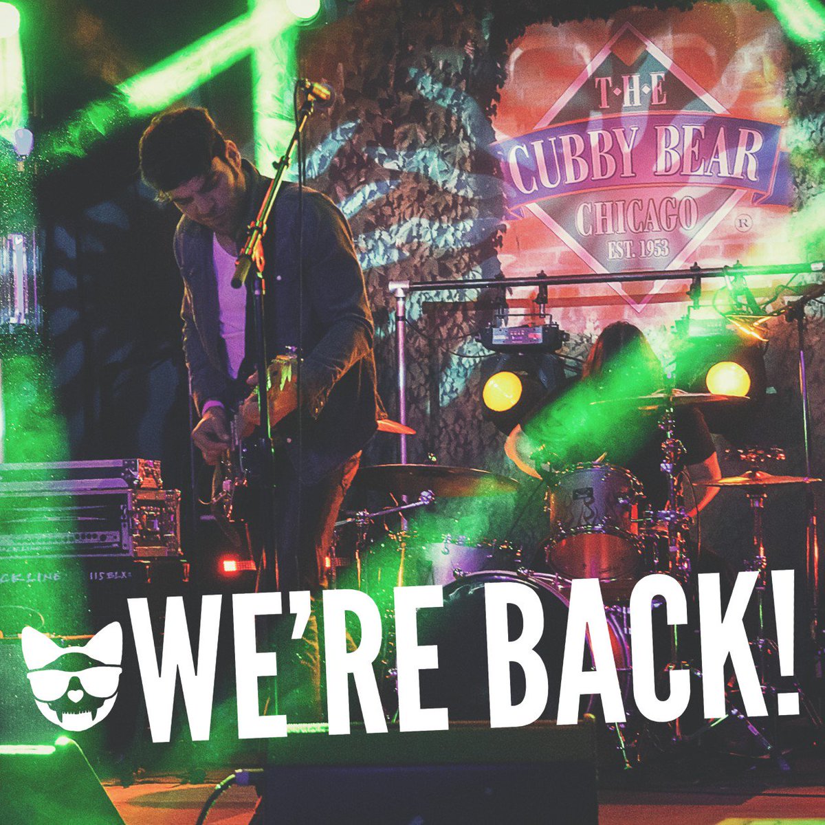 TheClowderBand's tweet image. Get excited ~ we're headlining at @cubbybear on FRIDAY!  Buy your tix here &amp;amp; come boogie: bit.ly/Clowder-June23