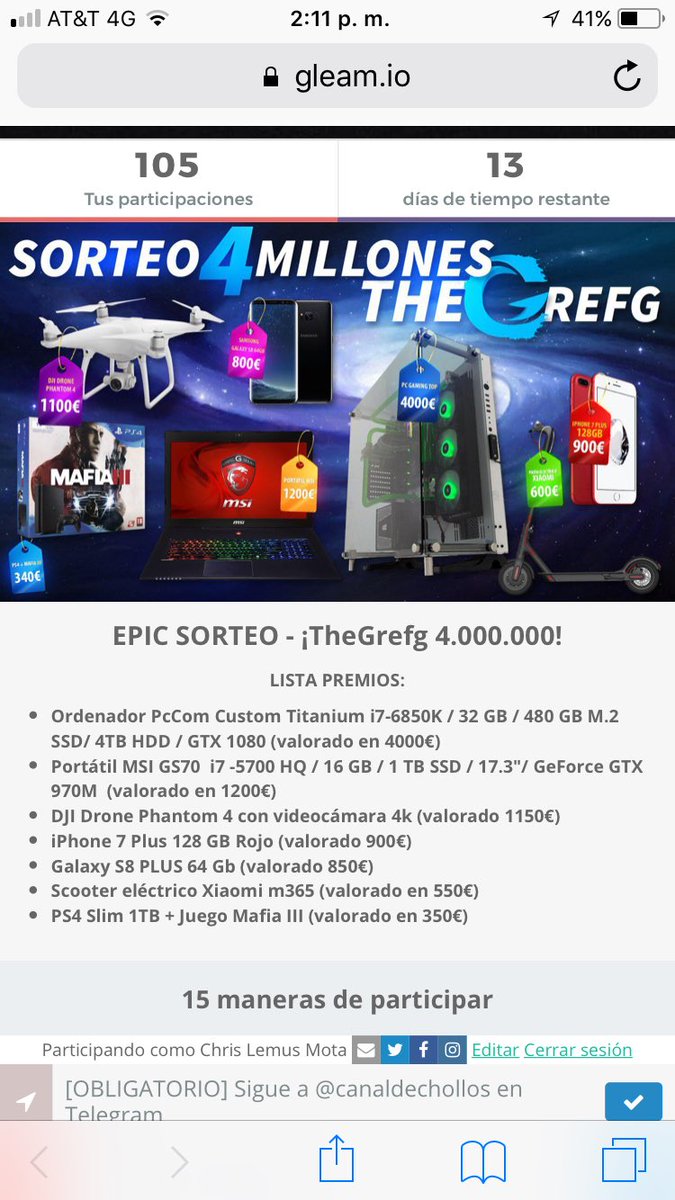 ItsChrisOficial's tweet photo. @TheGrefgYT 👌🏼 https://t.co/QW8iLKCi3z