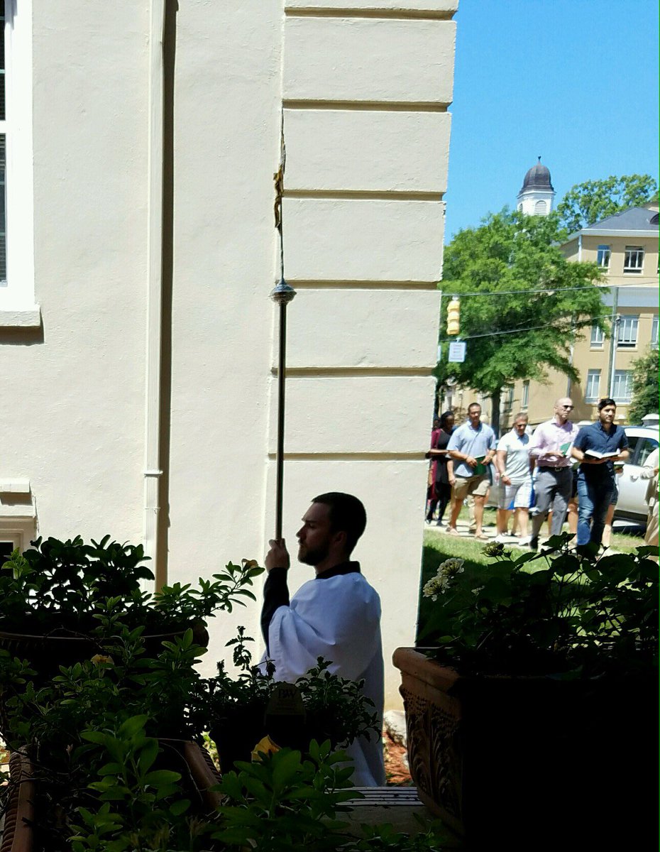 StThomasMoreUSC's tweet image. He walks among us!