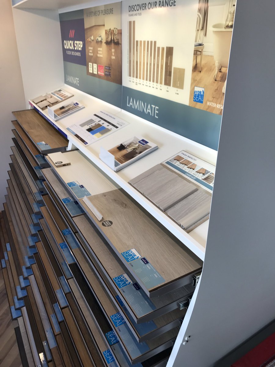 Come and check out our new <a href="/QuickStepFloors/">Quick•Step®</a> stand in our showroom a brilliant product #quickstep #floorshow