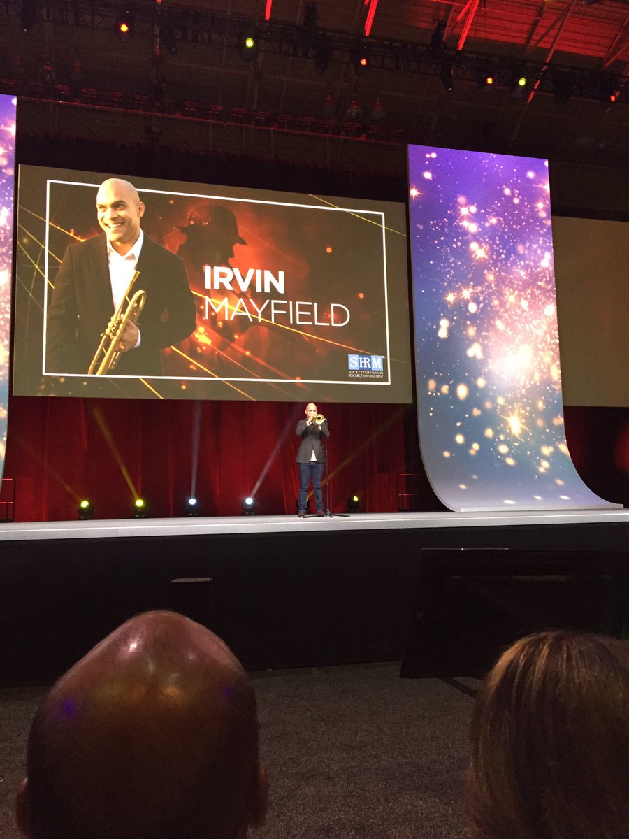 sbrownehr's tweet photo. @irvinmayfieldjr was amazing !! Great way to open #SHRM17 !! https://t.co/5kGl3to6hm