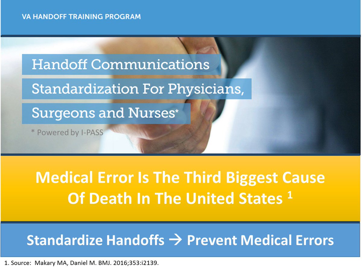 BTAdvisorsLLC's tweet photo. @patientsafe3 A #JustCulture &amp; standardized clinical work flows are essential for #PatientSafety.  Both take #ChangeManagement &amp; #Leaders. #IPASS https://t.co/D7yr1Q3RkI
