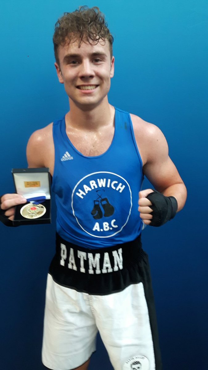 Patrick_Cripps's tweet photo. Been a long and hard weekend, but came through and got the GOLD 💪🏽 #TeamPatman #AlfieAllen #HarwichBoxingClub 🥊🥊 #GOLD https://t.co/XmjVSB59rt