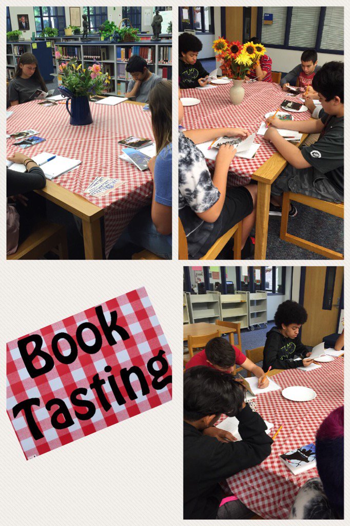 cquiroga28's tweet photo. Call 2 action=student choice 2 find the right book! #ilearneditatssi https://t.co/uPCOYZ5Da6