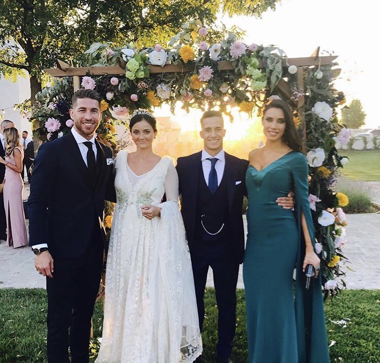 Pic | Ramos &amp; his girlfriend with Vazquez &amp; his bride.