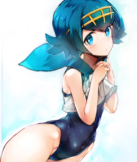 ポケモン スイレン セラスクみたいな上着だけ残すというフェチは非常に良いものです 