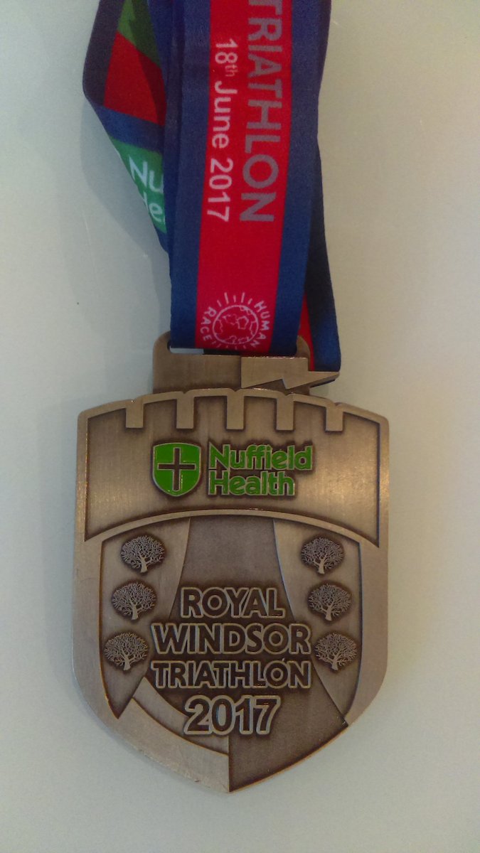 Thanks @HumanRaceEvents for hosting a superb #WindsorTriathlon  Special mention to the marshalls and support crew on the course #hotwork 😎☀