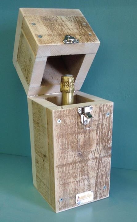 Mooie kado kistjes gemaakt 🔨🍾#allesvanhout
