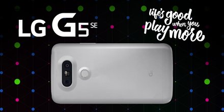 LG_Argentina's tweet photo. Diseño metálico, batería extraíble y diversión sin fin. Descubrí un mundo de posibilidades ilimitadas. #LGG5SE #PlayMore https://t.co/GF2nX2TcwM