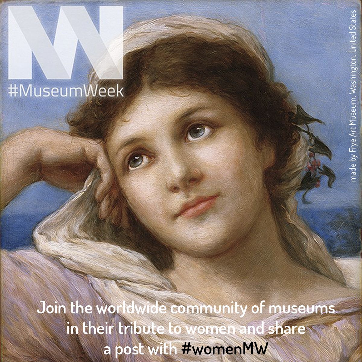 Join us at #MuseumWeek in our tribute to women. Share your posts about the amazing women of our past, present and future using  #WomenMW