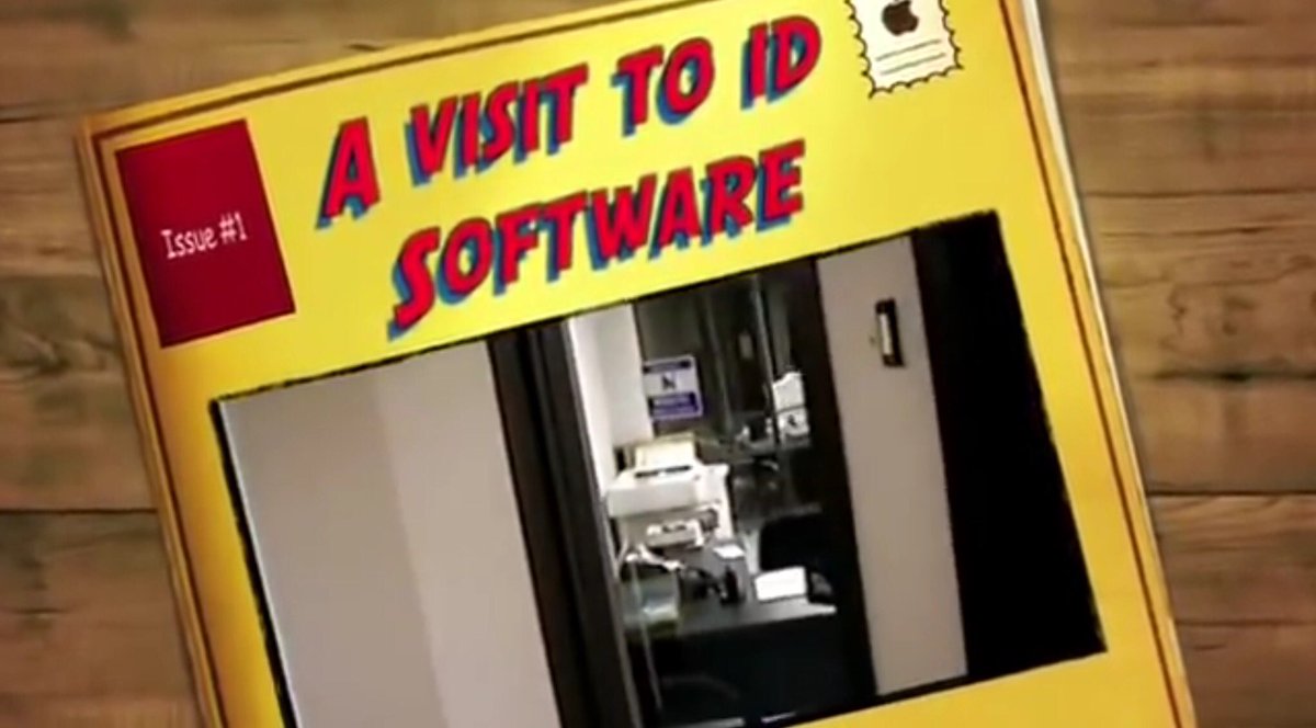 vsg_DE's tweet photo. A must see for Videogame addicts! A visit to id Software from 1993. https://t.co/3xcWvRCKhj @romero @ID_AA_Carmack @ThatTomHall #idsoftware https://t.co/jY8Xf6eyMG