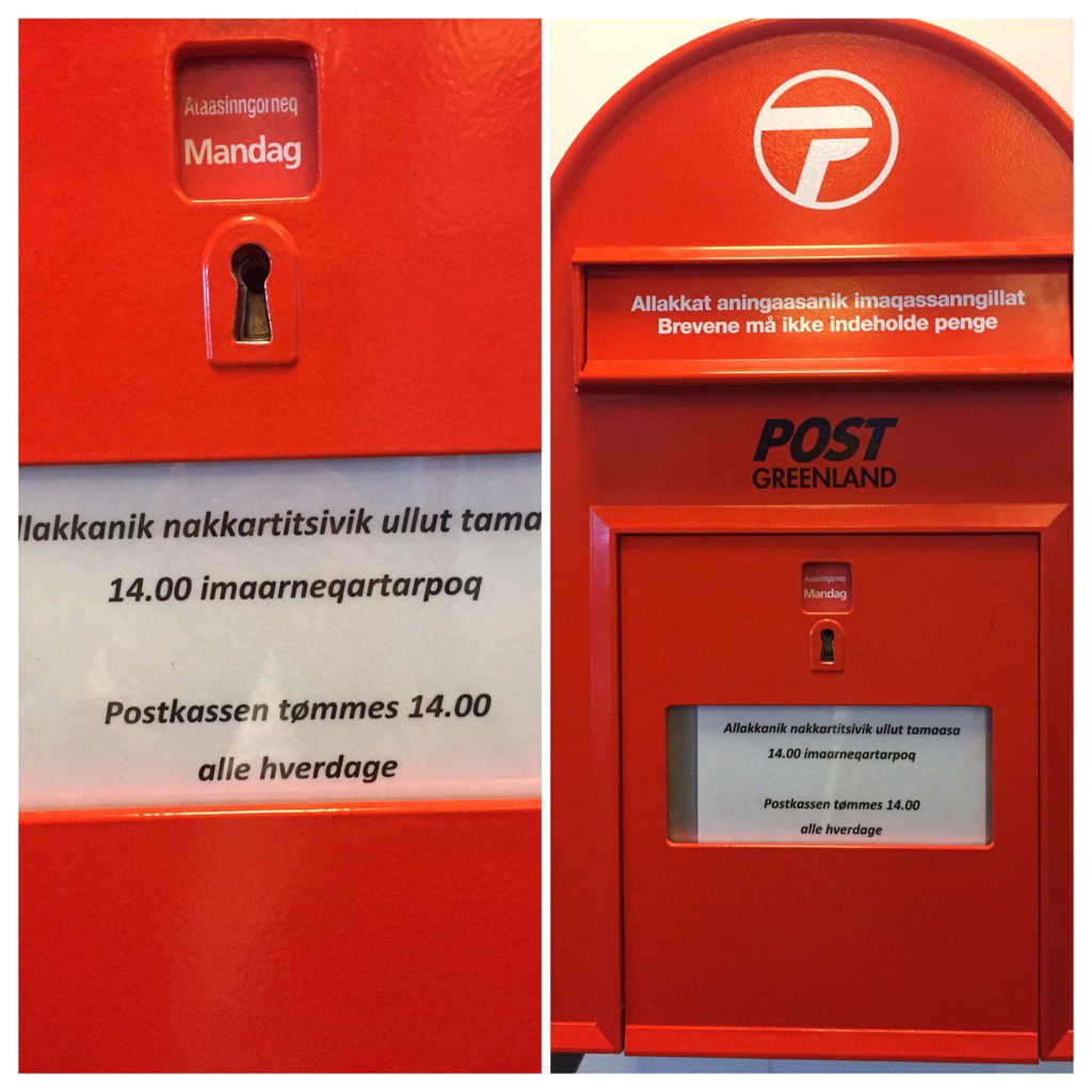 IngeBojeBrun's tweet photo. Der er nogen der kan 😉 Ta' den #PostNord 😉#PostGreenland 👍🏼😊 https://t.co/K3fJhn1PY2