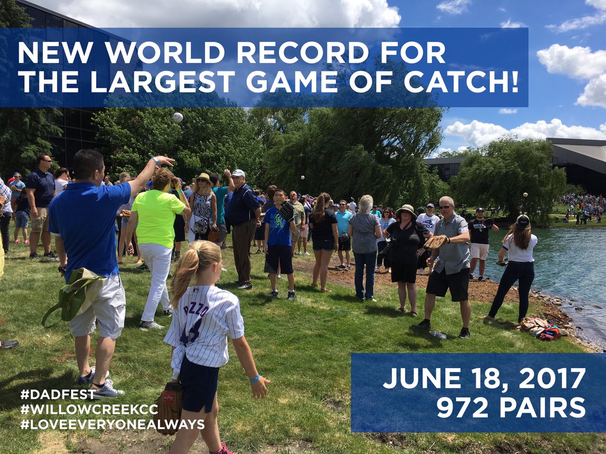 RECORD BROKEN!! Thanks to all who came out, way to go, you made history #LoveEveryoneAlways #FathersDay #WorldRecord #GWR2017 #DadFest