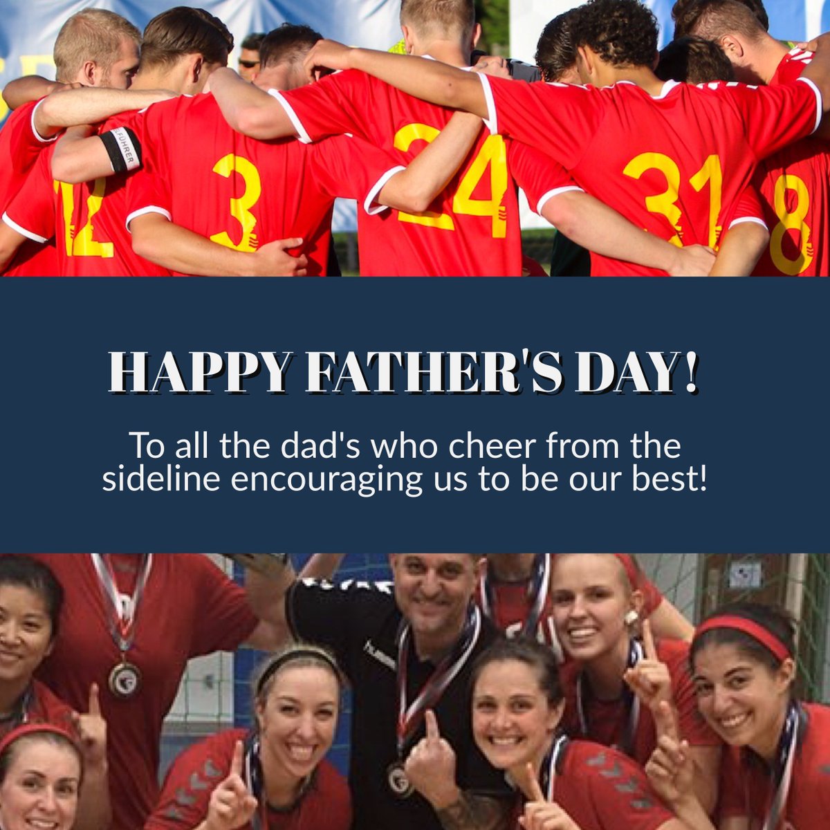 Happy Father’s Day to all the dad’s out there! Especially to the dad’s of our #teamhummel athletes! #happyfathersday #support #thankyou