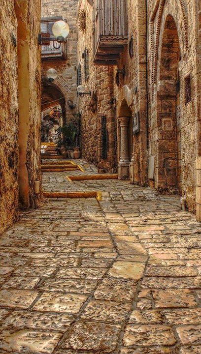 stevekrohn's tweet photo. An old Jaffa street in Tel Aviv, Israel • photo: Vlad F https://t.co/N4N02ZHNE8