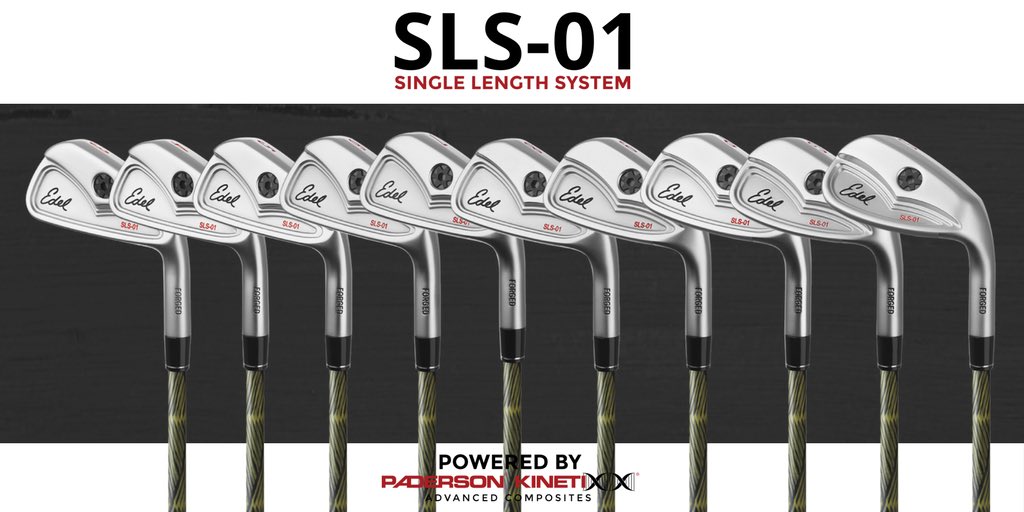 EDELgolf's tweet image. Simplify your game. @EDELgolf #singlelength SLS-01 in play @usopengolf. Designed and fit to help you get better. edelgolf.com/pages/single-l…