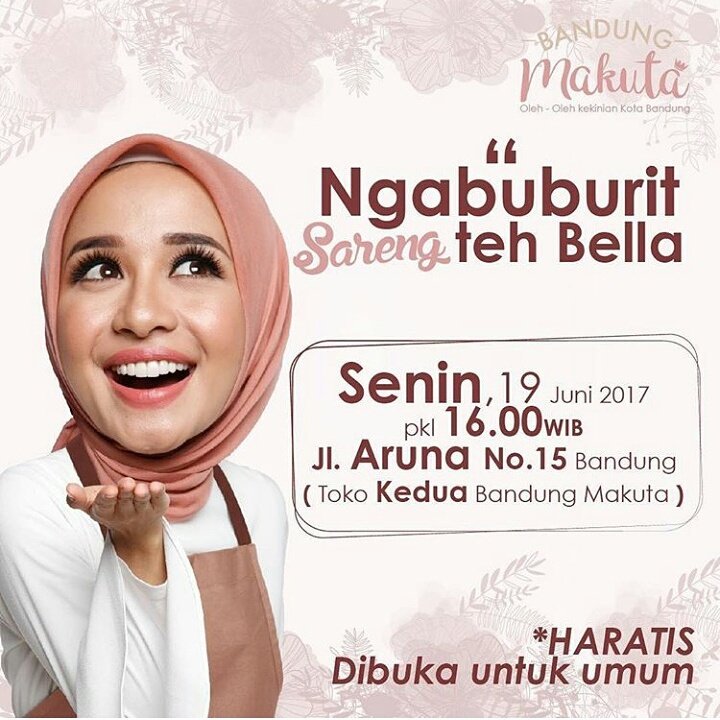 Buat yg kngen &amp; pengen ngabuburit breng Makuta Princess,langsng aja datng ke toko kedua Bandung Makuta nanti pukul 16.00 WIB.. <a href="/Bellaudyaa/">Laudya Cynthia bella</a>
