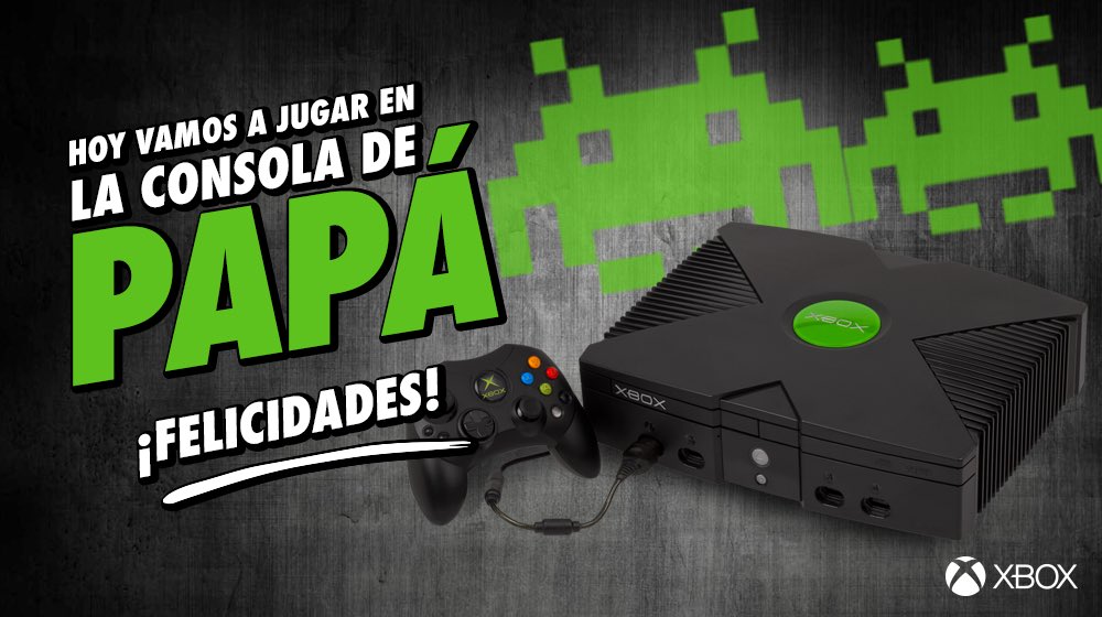 XBOXMexico's tweet photo. Hoy es el mejor día para invitar a jugar a los que nos han enseñado a pasar los mejores niveles de la vida. 🤓 🎉 #FelizDiaDelPadre https://t.co/Hs7suHnp7P