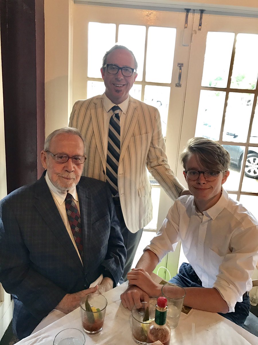 Happy Father's Day, <a href="/johntedge/">John T Edge</a> three generations right there!