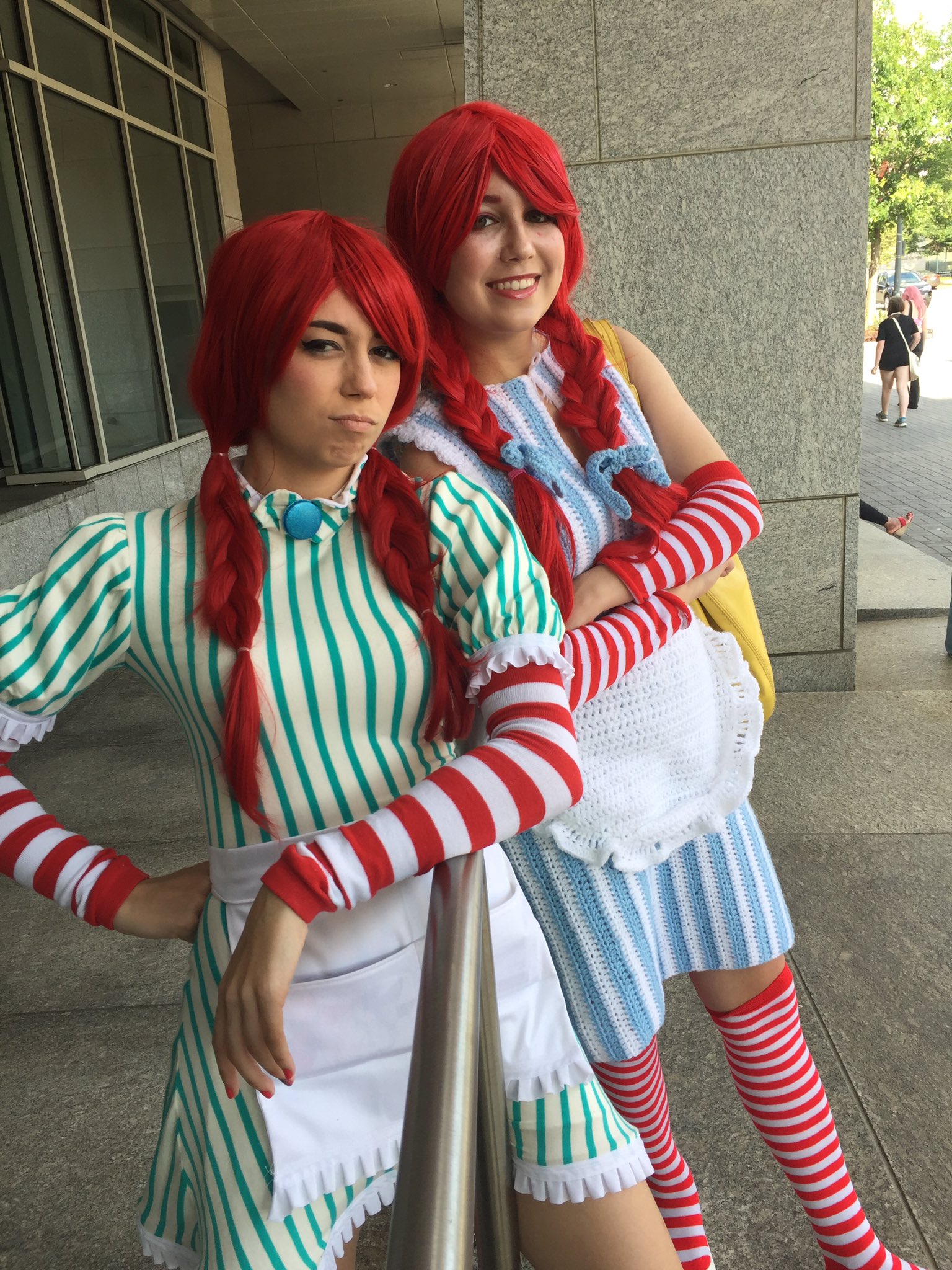 Scott Blair Art on X: Wendy's Double Stack #AwesomeCon cosplay  @UncannyMegan @Scarlet_Stitch t.cot8XCP0obf2  X