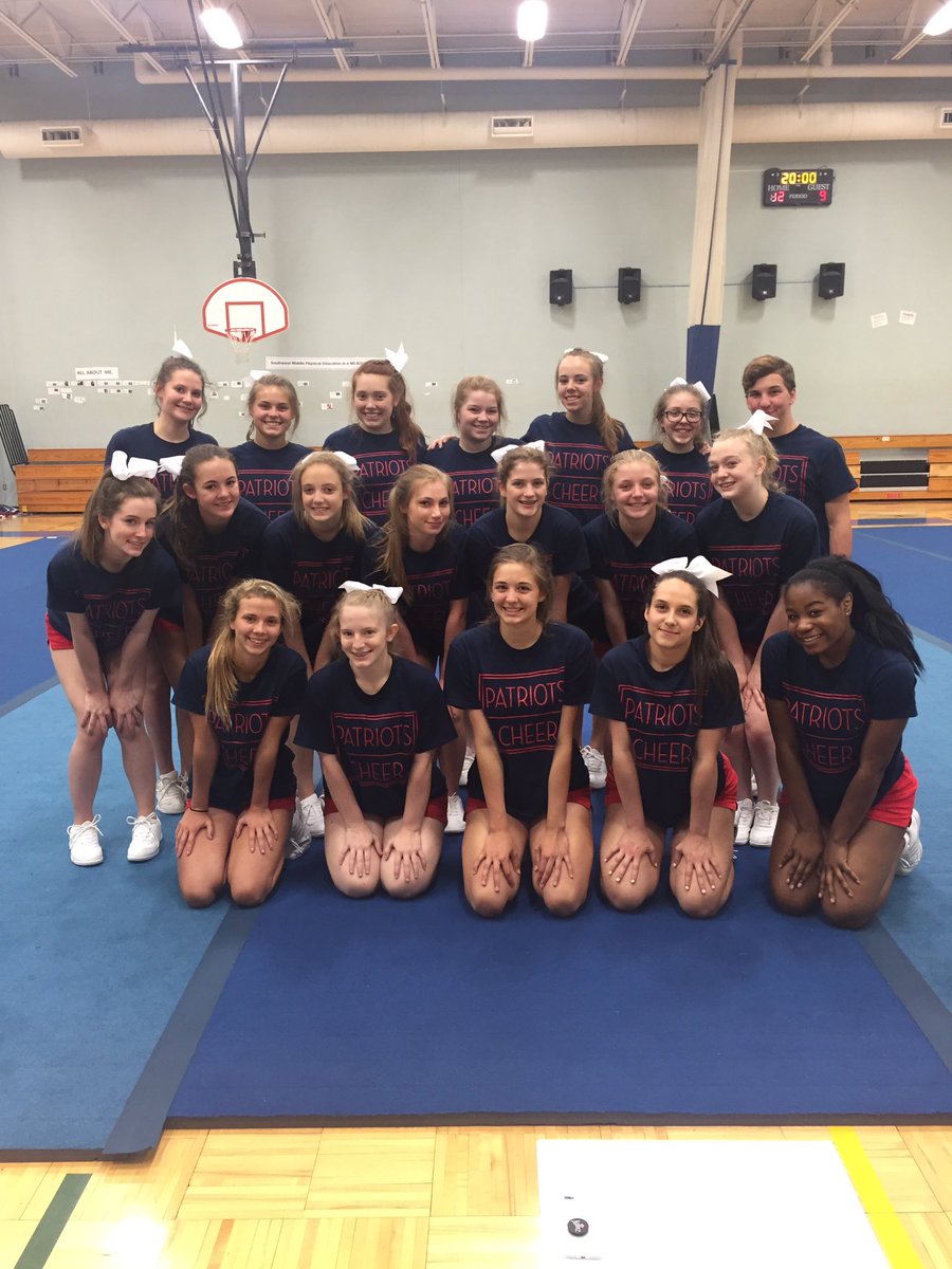 PSouthCheer's tweet photo. We survived day 3! Your hard work and dedication to your team WILL pay off! Keep pushing! #BBTYL #psouthSMOED ❤️💙 https://t.co/W8Vkb1Aeje
