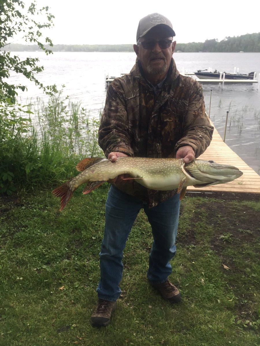Sunset_Point's tweet image. In between the rains, the fish do bite! #exploremn, #FishMN, #mndnr, #FishGrandRapids