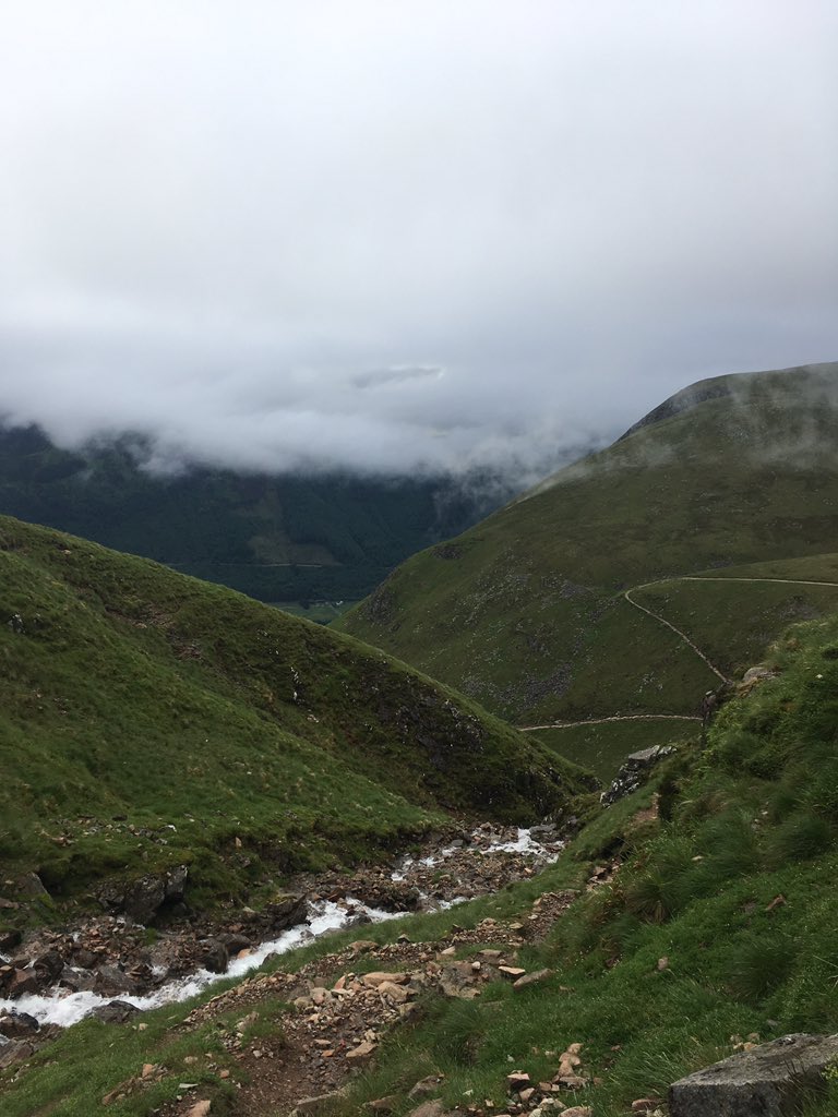 Scottish highlands doing bits on the first leg of the <a href="/LUUMCC/">LUUMCC</a> 6 peaks in aid of <a href="/yorkshirecancer/">Yorkshire Cancer Research</a> and @TideTogetherUK