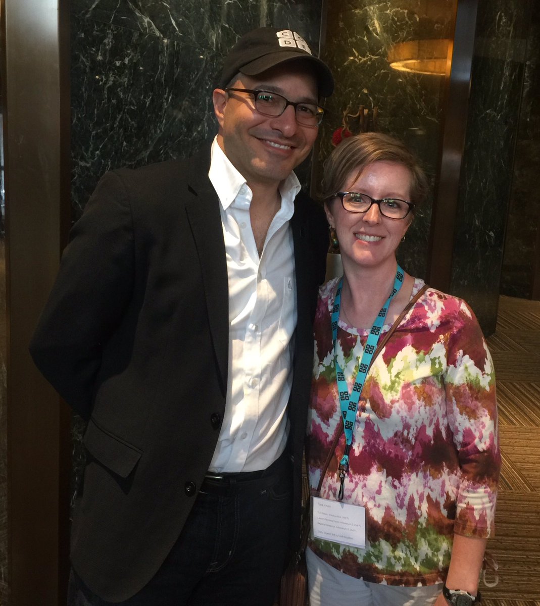 GMS_STEM's tweet photo. GMS STEM Teachers at TeacherCon Houston meeting the founder and CEO of https://t.co/s19ZNVQtKm-Hadi Partovi https://t.co/KMJOTH1HSN