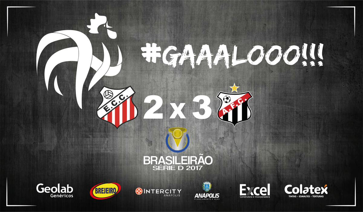 anapolisoficial's tweet photo. GANHAMOS!!! O Galo conquista a primeira vitória e segue forte para o último jogo contra o Ceilândia em casa.

#gaaalooo
#vamossubirgalo https://t.co/5TI2GS51h8
