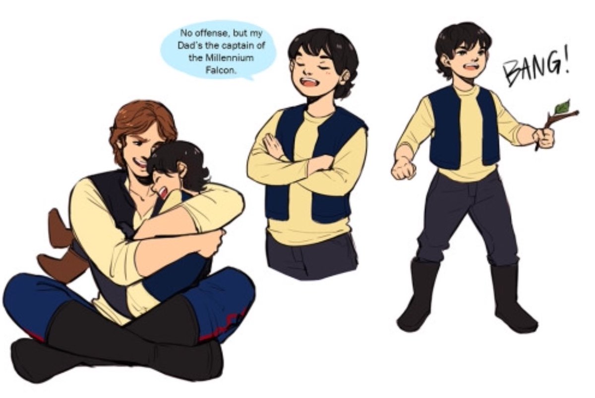 Heartfelt Happy Father's Day wishes go out to <a href="/nicemansolo/">Han Solo</a>; the most gracious, creative and inspired RP father an @ could ask for.