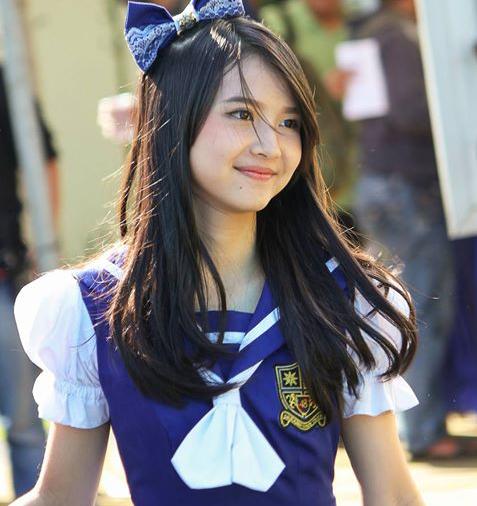 Aduh oshi mimin, imut amat sih pakai baju saifuku, tahi lalatnya itu loh yg buat manis :) ♥♥ #Int