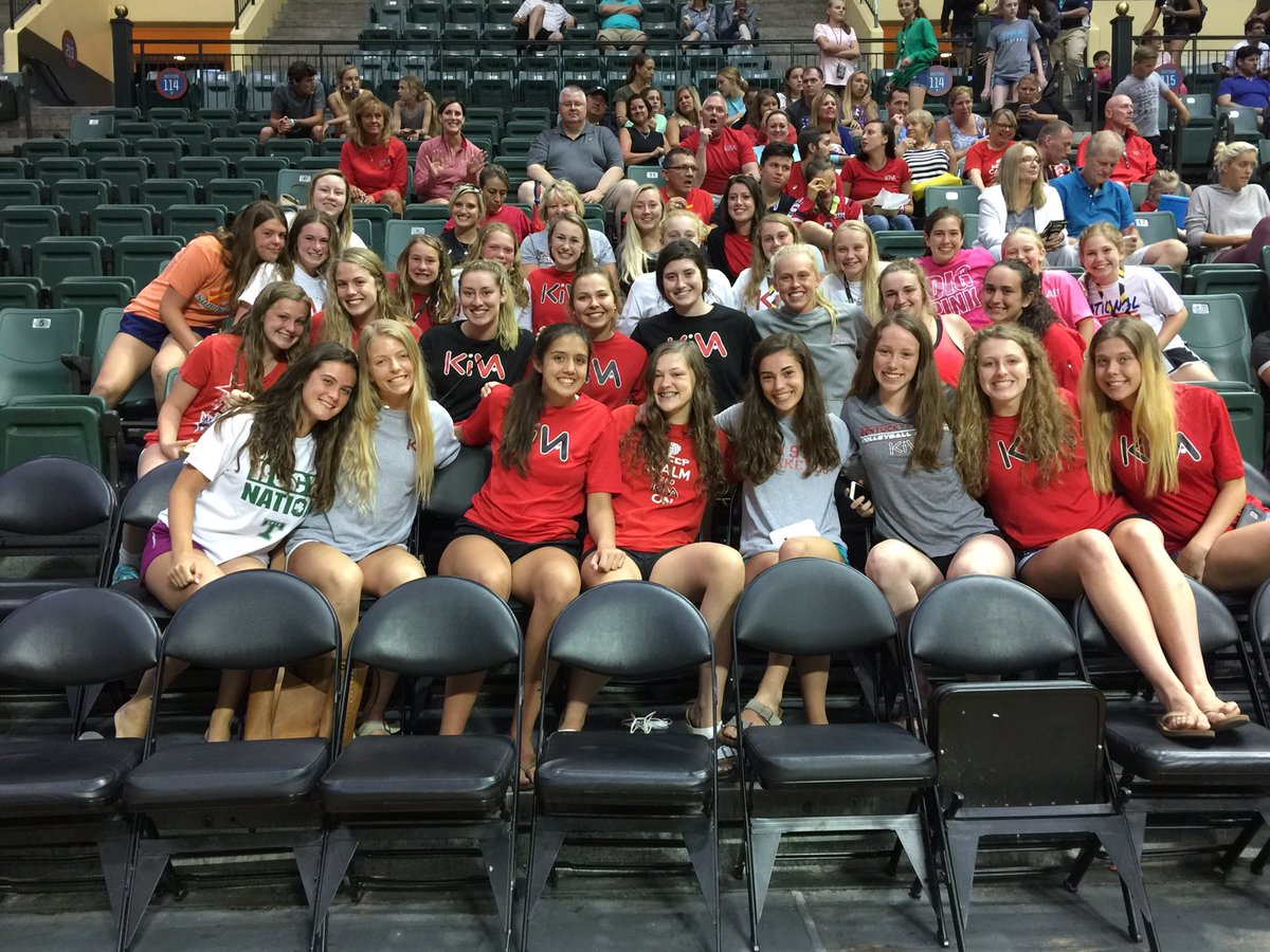 KIVAVB's tweet image. KIVA family ready to cheer on KIVA 14 Red #KIVASTRONG #KIVAFAMILY