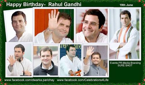  Happy birthday Rahul Gandhi... 