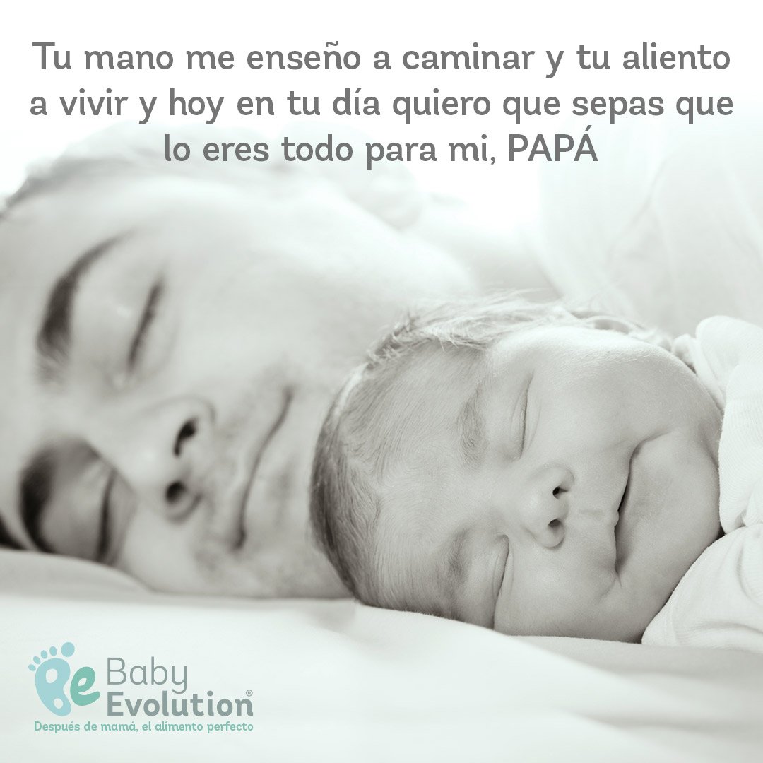 BabyEvolutionCo's tweet photo. Tu mano me enseño a caminar y tu aliento a vivir y hoy en tu día quiero que sepas que lo eres todo para mi, PAPÁ #BabyEvolution #Papá https://t.co/9uozwrmNQN