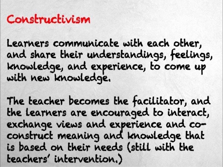 The Difference Between Instructivism, Constructivism, And Connectivism buff.ly/2rEXzK0