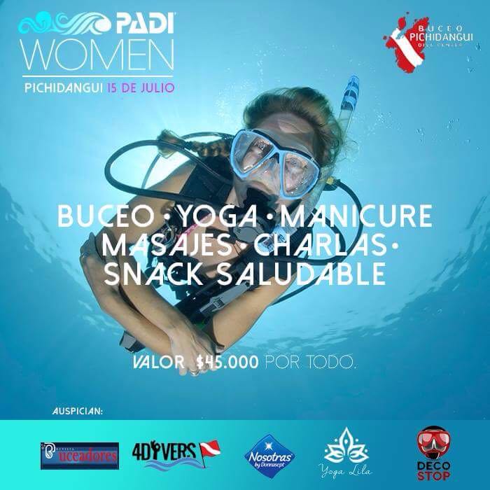 PADI WOMEN DAY PICHIDANGUI 15 JULIO 2017

#Yoga #Buceo  #PADI #Chile #FelizDiaDelPadre @FOXSports_Chile <a href="/adnradiochile/">Radio ADN</a> <a href="/revista_paula/">Paula.cl</a>
