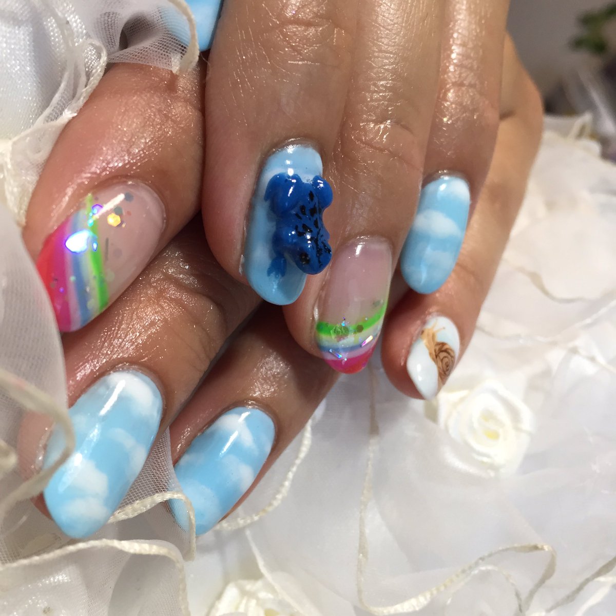 Stoneocean橘屋 痛ネイル屋さん Twitter પર お客様ネイル ジョジョ6部ストーンオーシャンよりウェザー リポートの痛ネイル 指先からカタツムリになります ヤドクガエルも立体で 梅雨の時期におすすめ痛ネイル Stoneocean橘屋 痛ネイル屋さん Twitter પર お客様ネイル ジョジョ6部ストーンオーシャンよりウェザー リポートの痛ネイル 指先からカタツムリになります ヤドクガエルも立体で 梅雨の時期におすすめ痛ネイル