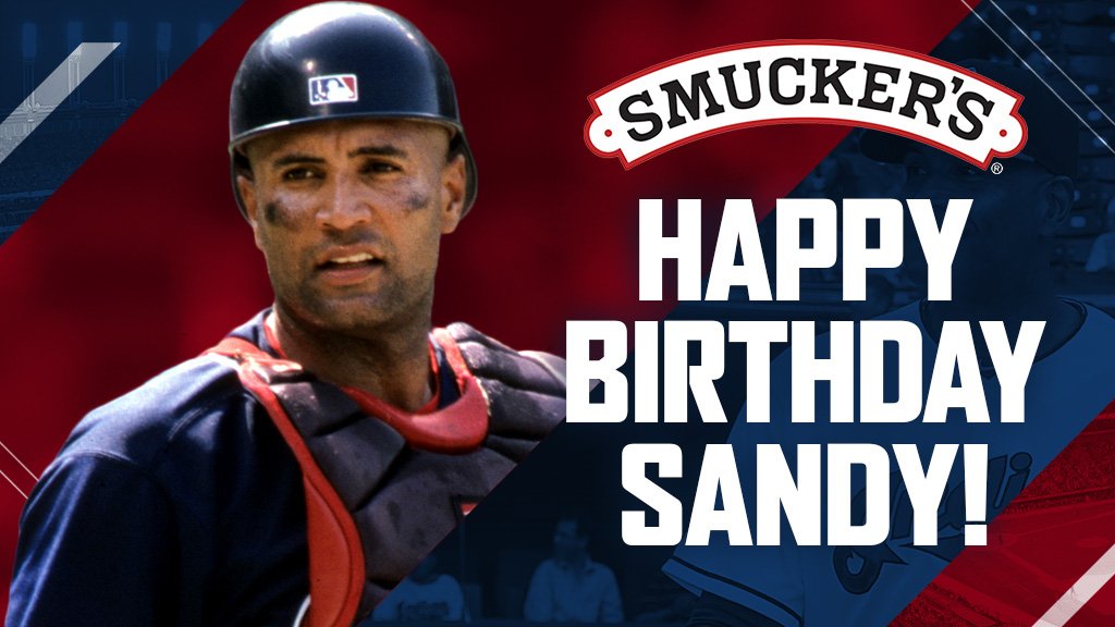 To help us and wish Sandy Alomar Jr. a happy birthday! 