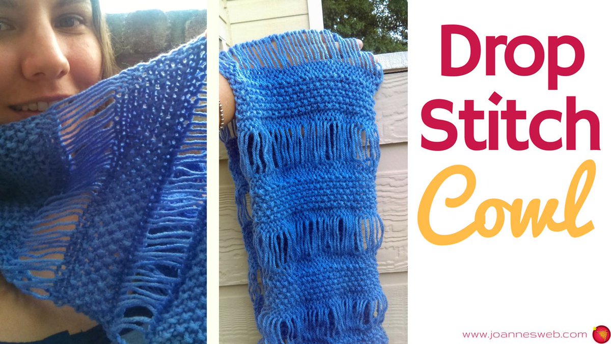 Joannes_Web's tweet photo. Latest video upload: The Drop Stitch Cowl is up!
https://t.co/FIFNEFlVB8 #Knitting #KnitCowl #DropStitch #KnitDropStitch #Scarf https://t.co/WwZ64w60TZ