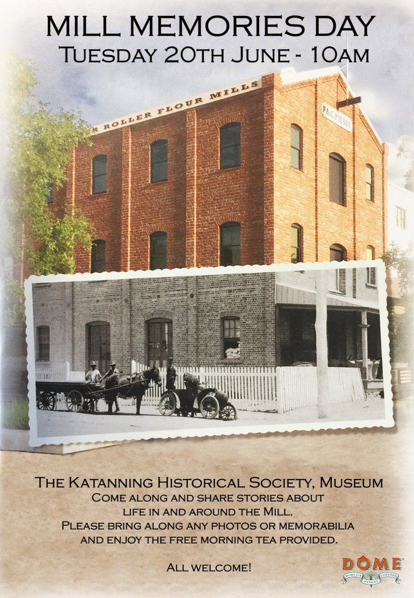 Mill Memories Day #katanning #domecafe