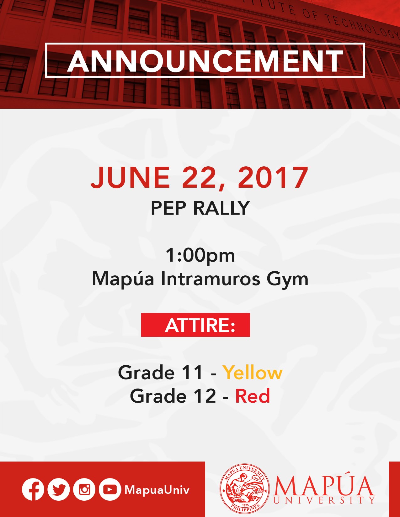 Mapúa University on Twitter: 