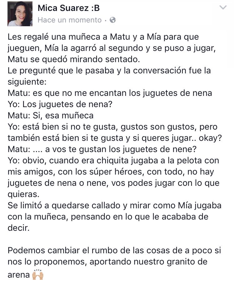 MicaSuarez12's tweet photo. Hagamos el cambio 🙌🏼 https://t.co/88XJPEEM9n