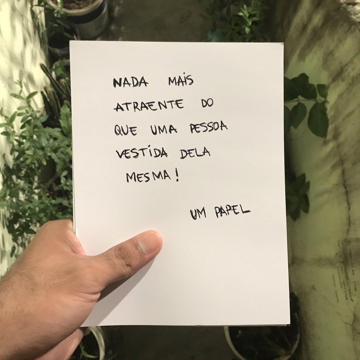 metaeautoestima's tweet photo. Vista-se de você mesmo. https://t.co/gdZQI4eALh