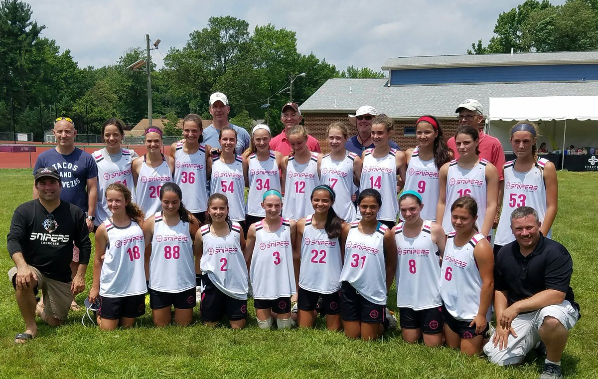 JuliaDeLitta's tweet photo. @Sniperselitelax 2021 Pink go 2-1-1 at #NationalDraw Happy Father's Day to our dads, spending the day watching us play! Next @LaxForTheCure https://t.co/iYcYNjmYzh