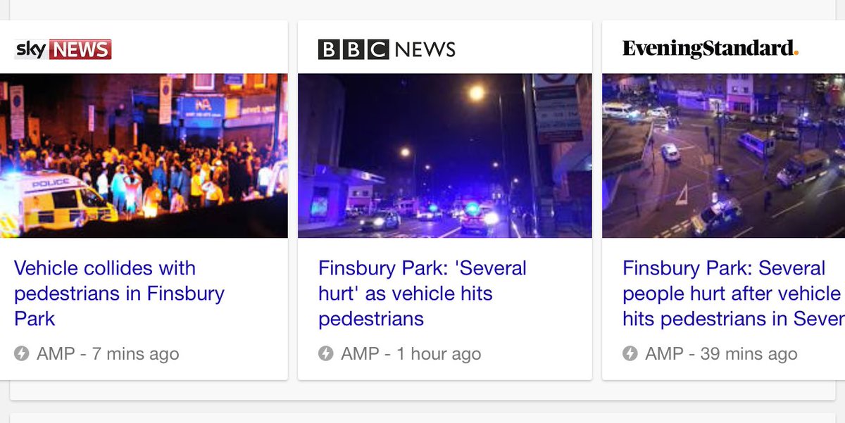 IraqiSecurity's tweet photo. Media coverage of the #FinsburyPark attack speaks volumes as usual. No mention of terrorism because the terrorist is a white man. https://t.co/uZsejQU1Z8